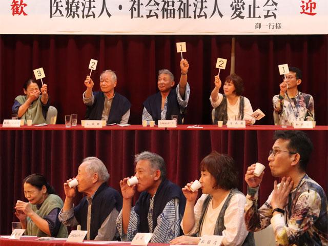 宴会余興の効き酒ゲームに酒豪が集合!? この時の正解は「2」です