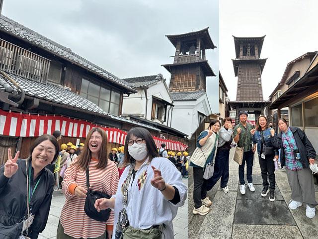 川越の観光名所とは言えば「時の鐘」は外せませんね