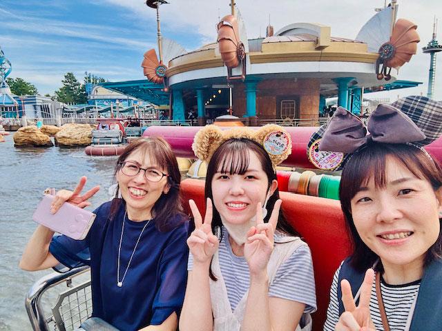 アクアトピアで記念撮影