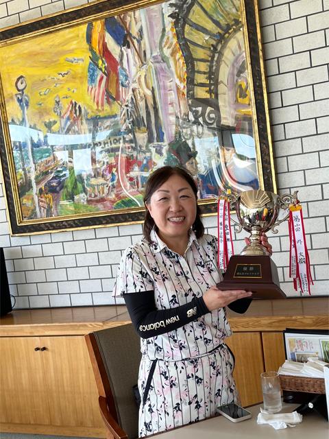 扶桑C.Cで開催した5月のチャンピオン・Fさん