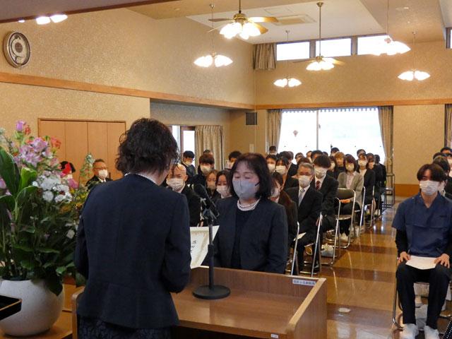 永年勤続表彰の様子2